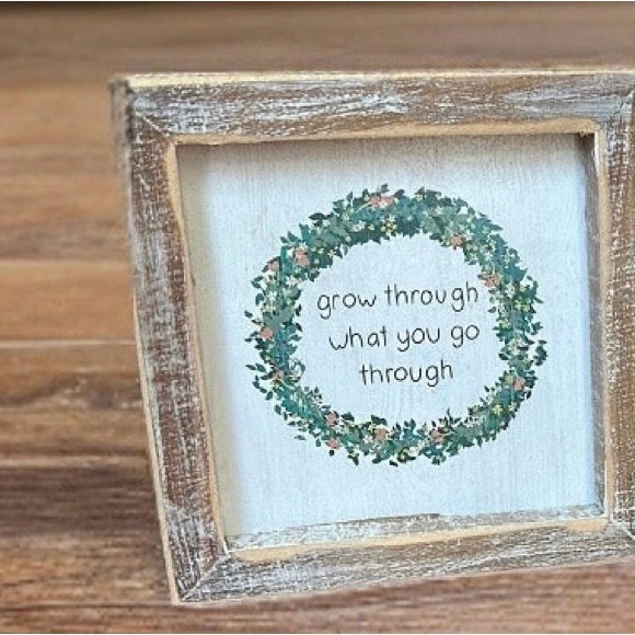 Doubled Sided Frame Sign - Picture 2 of 3